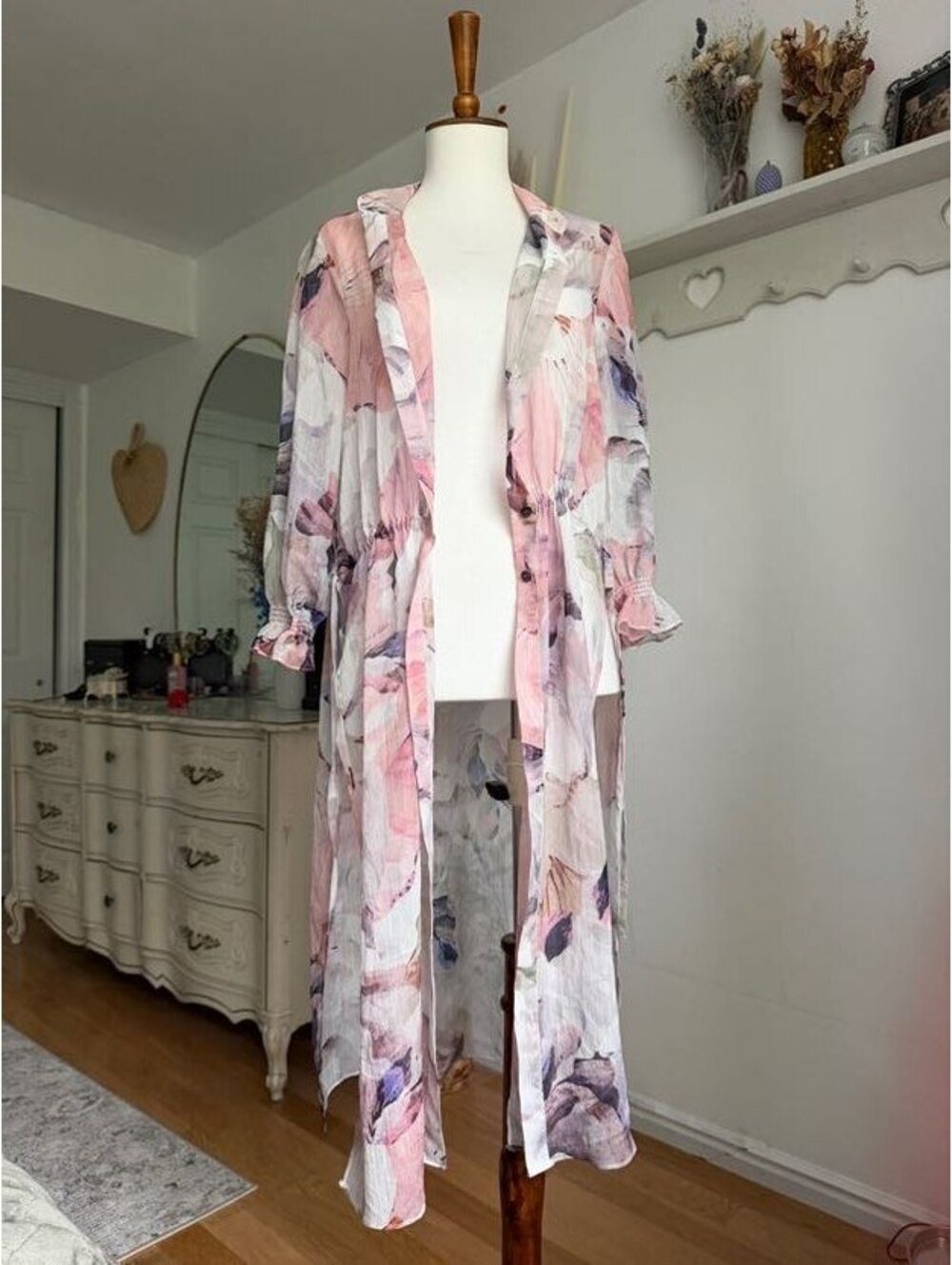 Vince Camuto Floral Swimsuit Cover Up - Size S US Women's